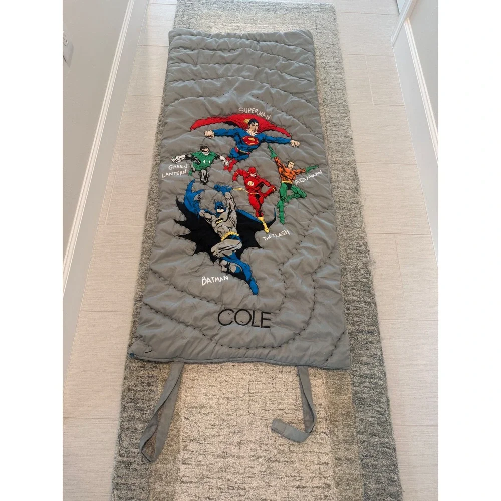 Pottery Barn kids DC Batman sleeping bag COLE